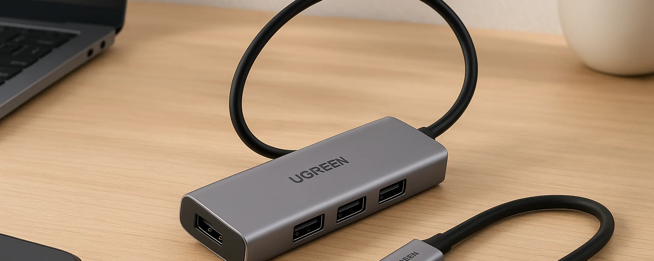 4 porte USB a 15,74 euro, espandi il tuo Mac in modo smart