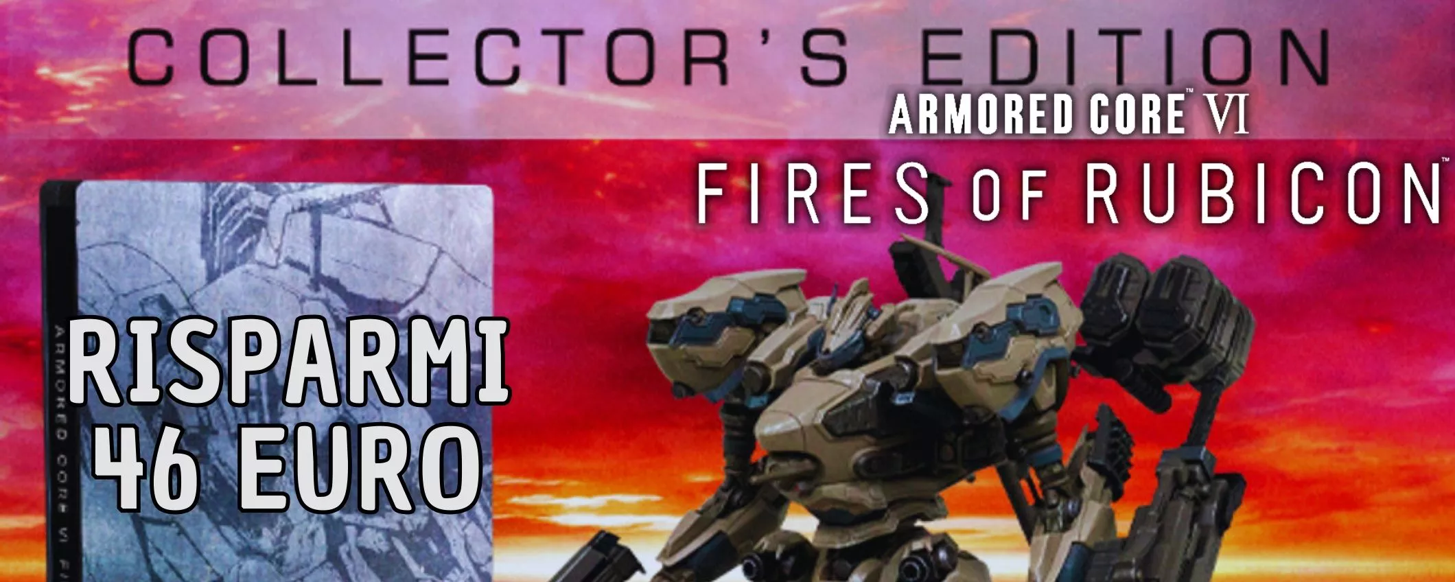 Armored Core VI, la Collection Edition è finalmente super scontata! Era ora!