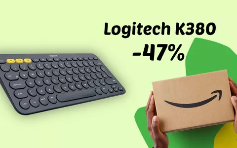 Logitech K380: -47% sulla tastiera Bluetooth con le Offerte di Primavera