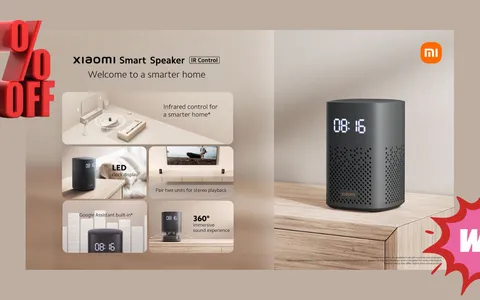 Xiaomi Smart Speaker a meno di 30€: approfitta del maxi sconto del -40%