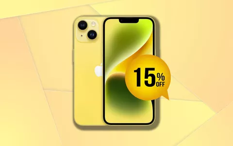 200€ di sconto per iPhone 14 Giallo: NON PERDERLO al 16% su Amazon!