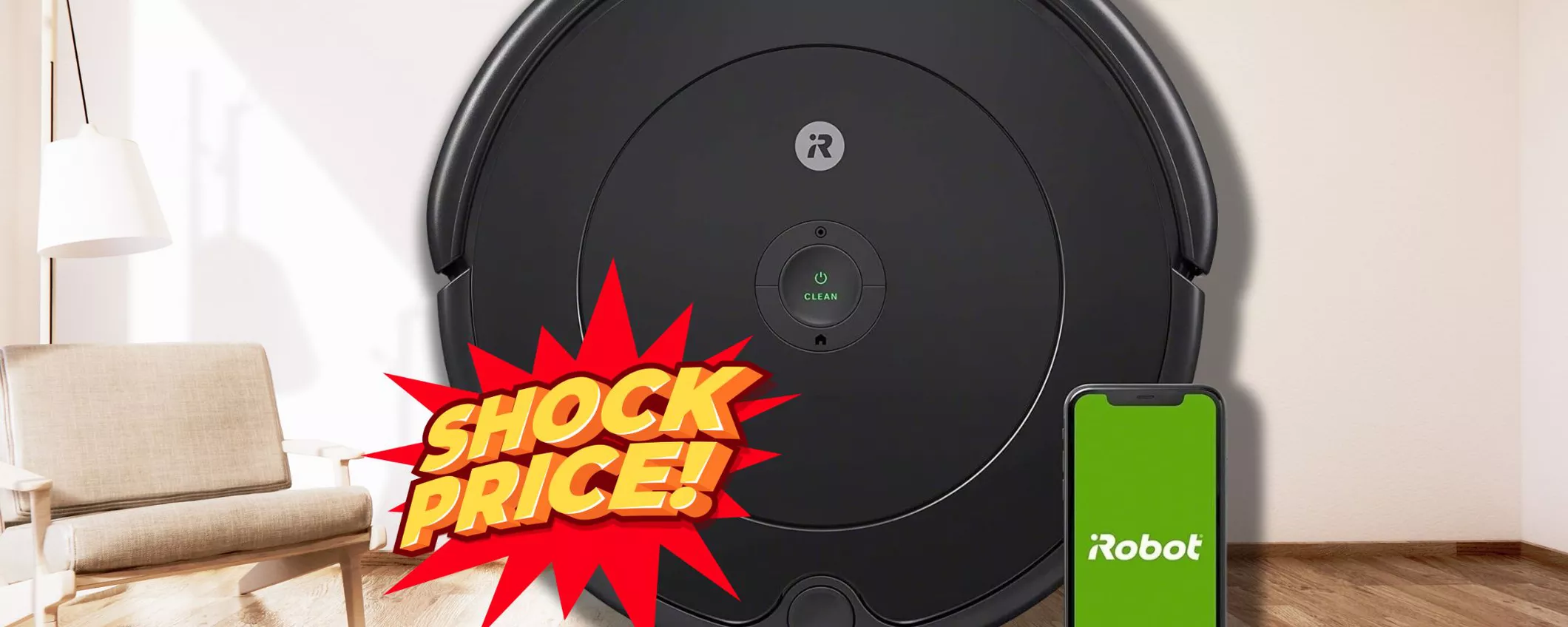 Regalati una CASA PULITA: iRobot Roomba in sconto è la tua occasione!