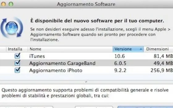 Disponibili iTunes 10.6 e Garageband 6.0.5