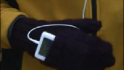 Un iPod nei guanti