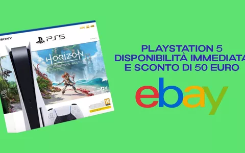 PlayStation 5 ora DISPONIBILE su eBay con SCONTO di 50 euro!