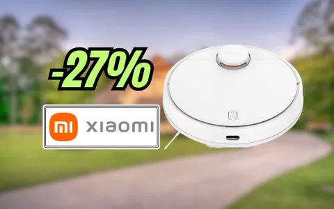 Pulizia profondissima con il robot aspirapolvere Xiaomi (-27%)