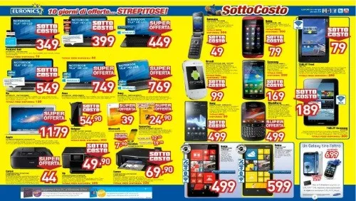 Euronics lancia il sottocosto