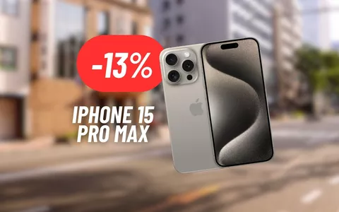 iPhone 15 Pro Max: PREZZO DISTRUTTO dallo sconto Amazon
