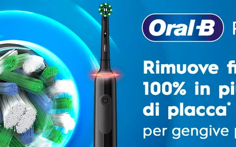 Rivoluzione la tua igiene orale con lo spazzolino elettrico ricaricabile Oral-B Pro 3