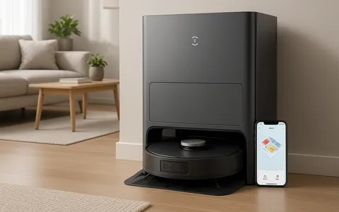 Robot ECOVACS con stazione di pulizia multifunzionale a meno di metà prezzo!