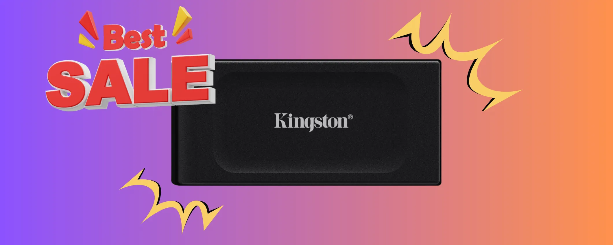 SSD Kingston da 1TB: storage extra per i tuoi file ad un prezzo stracciato (-27%)