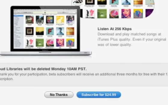 Apple pianifica il reset di iCloud per il 26 settembre