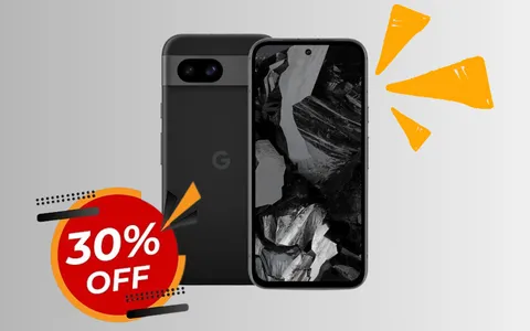 Google Pixel 8a scontatissimo al -30%: ultimi a disposizione su Amazon