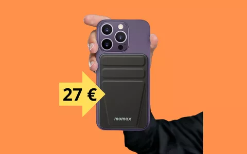 La scossa di Amazon: Power bank per iPhone compatibile con MagSafe a soli 27 euro!
