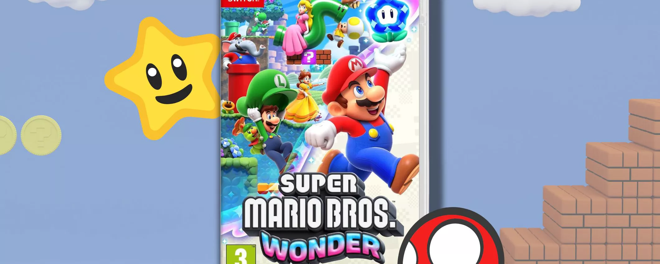 IMPERDIBILE Nintendo Switch Super Mario Bros Wonder: inserisci il CODICE SCONTO!