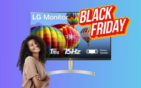 Monitor LG a MENO DI 100€! - Offerta Black Friday!