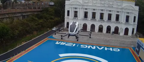 Ehang 184, il taxi volante spicca il volo
