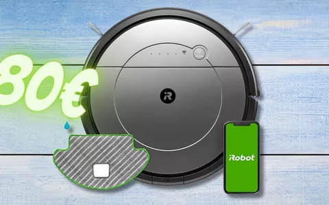 iRobot Roomba fa la COMBO: aspira e lava, tu vai al mare (-80€)