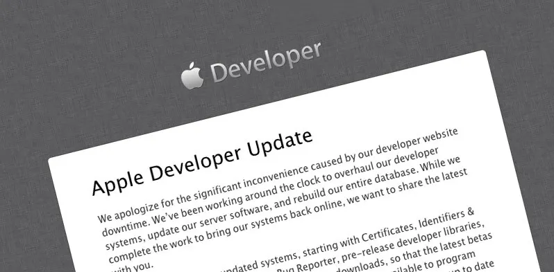 Apple avvisa i developer con un nuovo planning