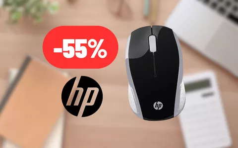 Elegantissimo mouse HP al 55% di sconto: ritorna a lavoro con stile e precisione