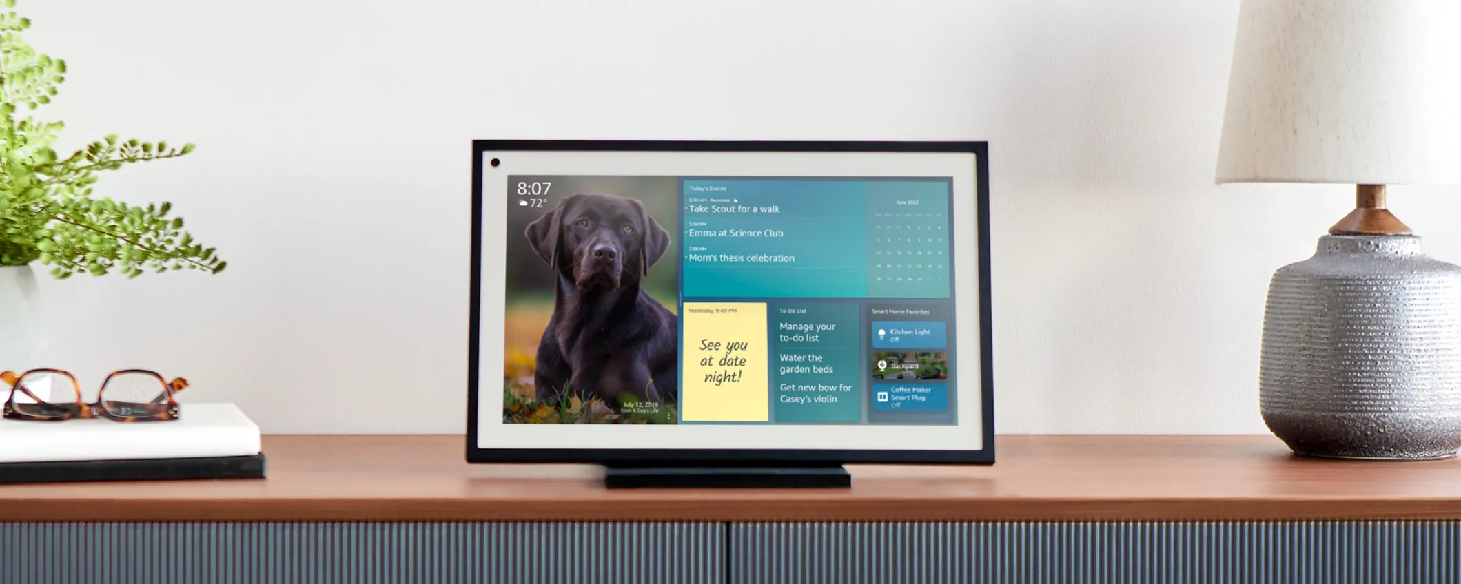 Echo Show 15 da oggi disponibile in Italia