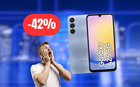 Amazon REGALA il Samsung Galaxy A25: sconto del 42% attivo