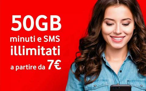Vodafone Special: winback immortale a 7€ con 50GB