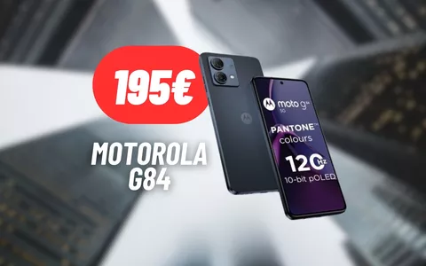Motorola G84: CROLLA IL PREZZO su eBay con la doppia offerta attiva