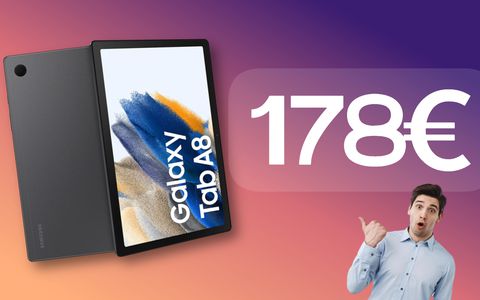 Samsung Galaxy Tab A8 è la migliore alternativa economica agli iPad: solo 178€!