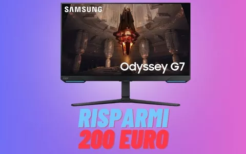 Samsung Odyssey G7: il monitor da gaming dei sogni a 200€ IN MENO