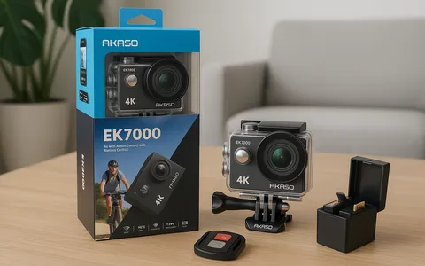 Cattura ogni avventura con l'action cam AKASO: oggi a mini prezzo su Amazon