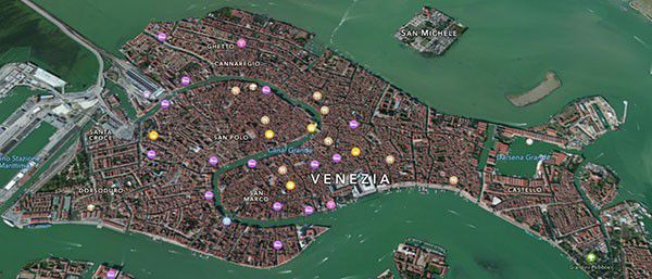 Venezia sulle Mappe Apple