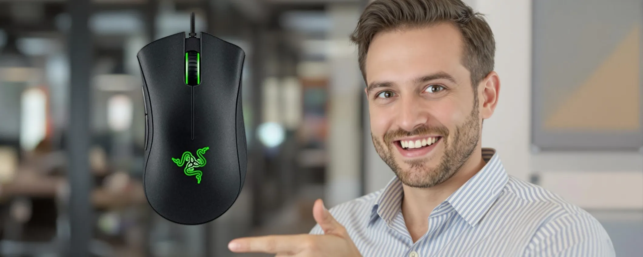 Razer DeathAdder Essential: precisione e comfort a prezzo stracciato