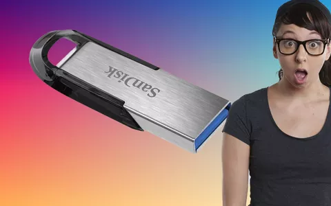 Chiavetta USB 128GB super performante da 150 MB/s: solo 15€