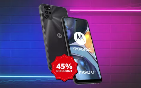 Scopri la potenza e l'eleganza del Motorola moto g22: Risparmia il 43% su Amazon