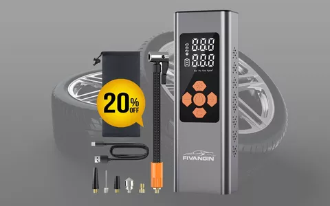 Compressore portatile: VIAGGIA TRANQUILLO per soli 38€ su Amazon