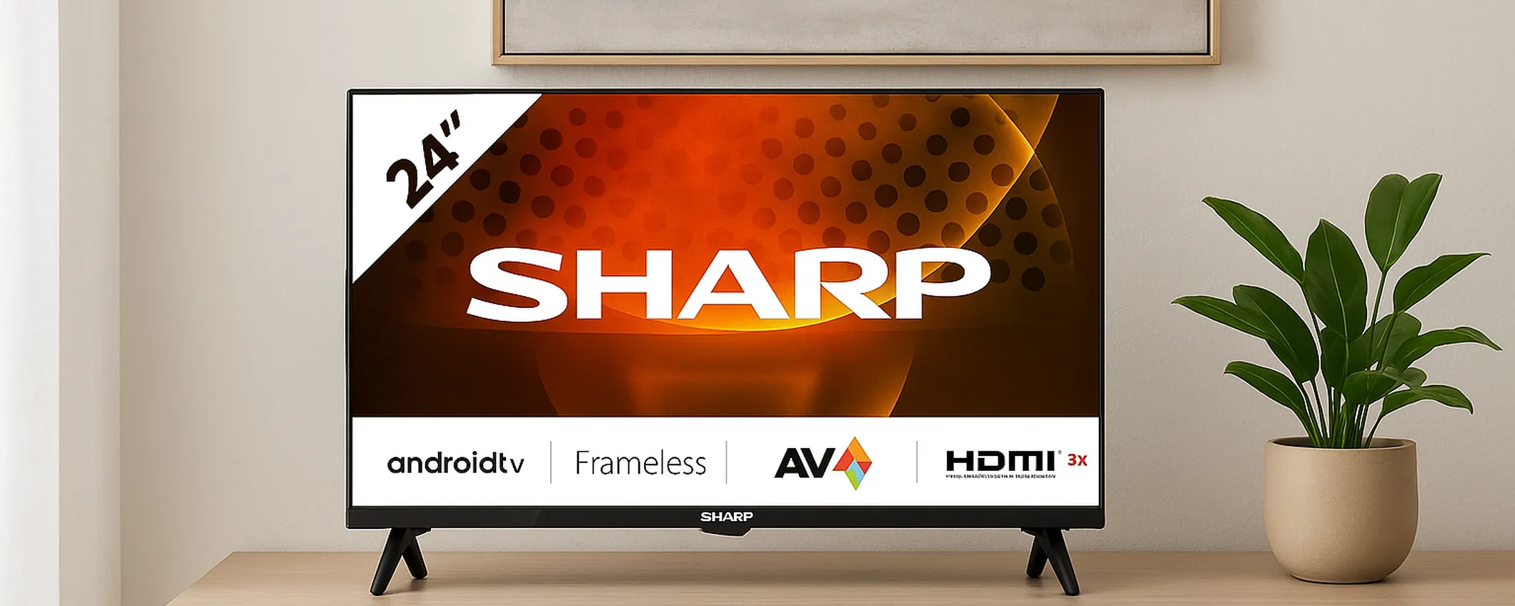 Sharp 24FH6EA è la Smart TV con Android più economica su Amazon Italia