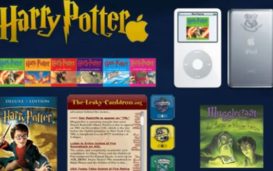Tutto Harry Potter in salsa Apple...