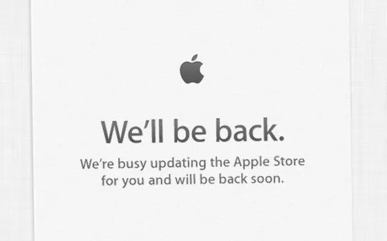 Apple Store offline a poche ore dall'evento