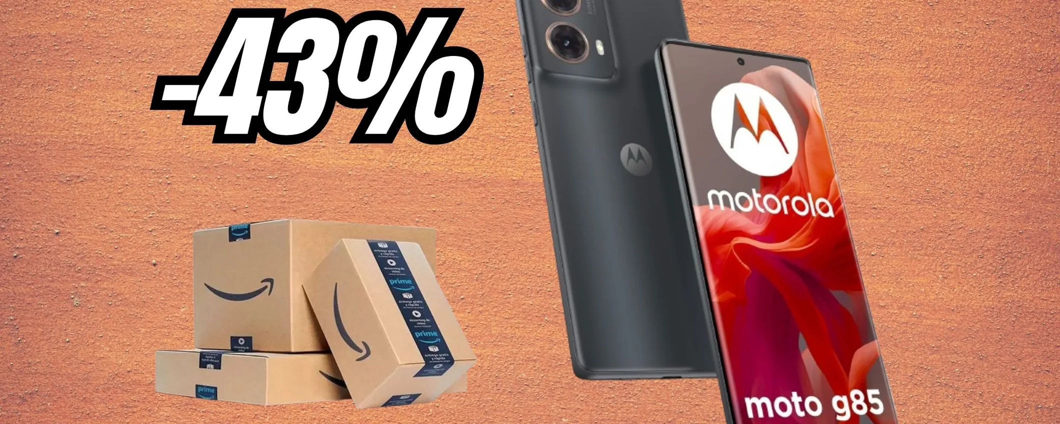 Motorola G85: è lui il best buy da non farsi scappare oggi (-43%!)