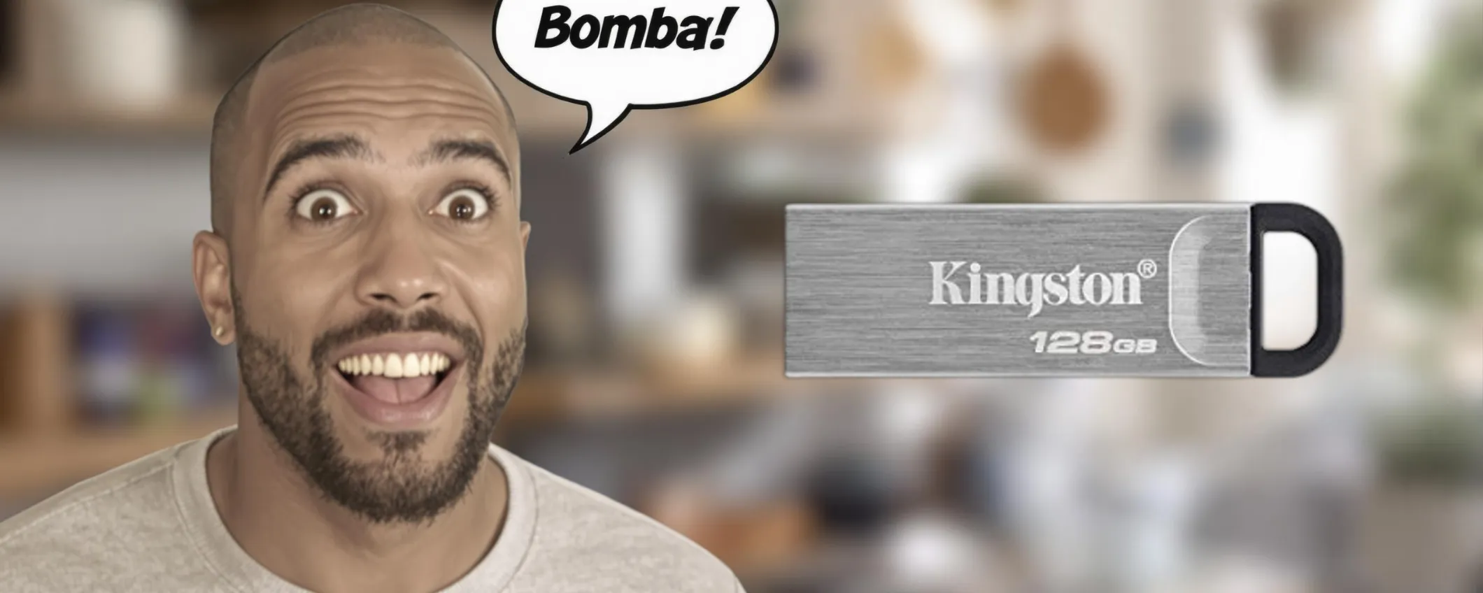 Offerta imperdibile: chiavetta USB Kingston da 128GB a soli 11,42€!
