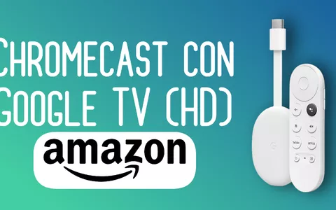 Chromecast con Google TV HD: continua a PRECIPITARE il prezzo su Amazon