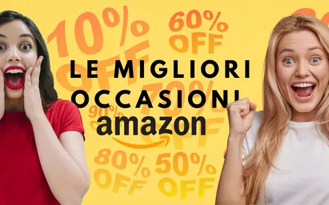 Amazon SOLO i MIGLIORI prodotti: gli imperdibili AFFARI della settimana