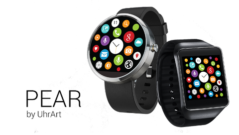 Android Wear si veste da Apple Watch: UhrArt rilascia un tema che lo copia