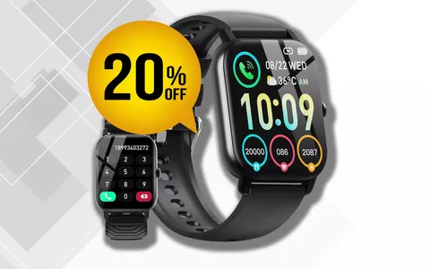 SOLO 29€ per lo Smartwatch con 112 modalità sportive su Amazon