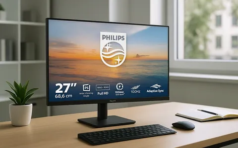 Ottimizza la tua postazione con il Monitor Full HD PHILIPS da 27