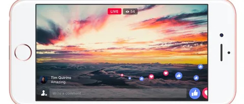 Facebook Live nasconde le reazioni e i commenti