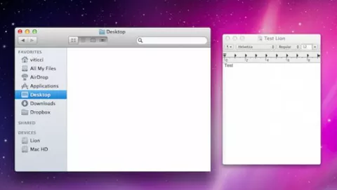 Uno sguardo a Versioni e Auto Save di Mac OS X Lion
