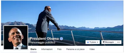 Adesso Barack Obama è anche su Facebook