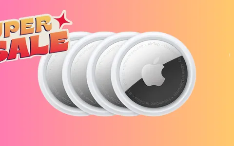 Sconto imperdibile sugli Apple AirTag: set da 4 localizzatori a mini prezzo